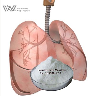 API Active Pharmaceutical Ingredient Pazufloxacin Mesilate 99%  For Antibacterial