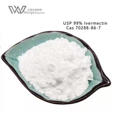 Κτηνιατρική πρώτη ύλη Praziquantel CAS 70288-86-7 Ivermectin 99%