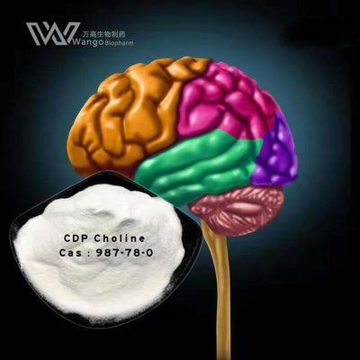 ποιότητας Συμπλήρωμα χολίνης CDP για την αποκατάσταση του εγκεφάλου μετά τη χειρουργική επέμβαση Ιατρική πρώτη ύλη Γρήγορη παράδοση CAS 987-78-0 εργοστάσιο